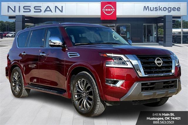 used 2023 Nissan Armada car, priced at $49,491