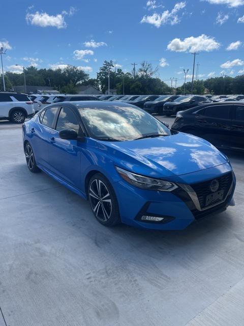 used 2021 Nissan Sentra car, priced at $15,491