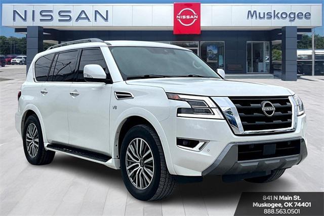 used 2021 Nissan Armada car, priced at $29,991