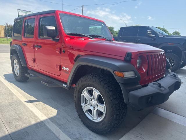 used 2019 Jeep Wrangler Unlimited car, priced at $26,353