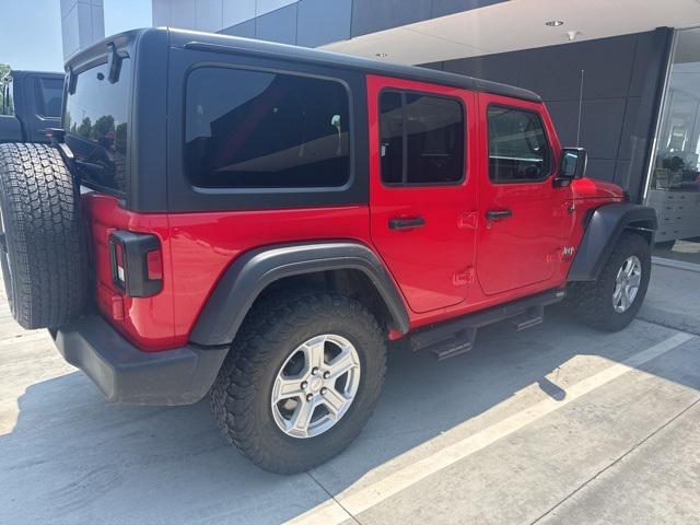 used 2019 Jeep Wrangler Unlimited car, priced at $26,353