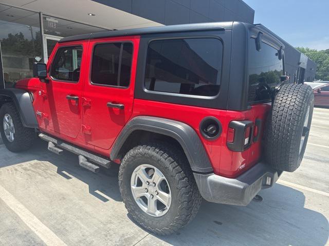 used 2019 Jeep Wrangler Unlimited car, priced at $26,353
