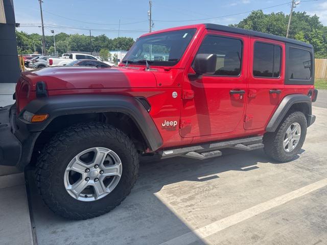 used 2019 Jeep Wrangler Unlimited car, priced at $26,353