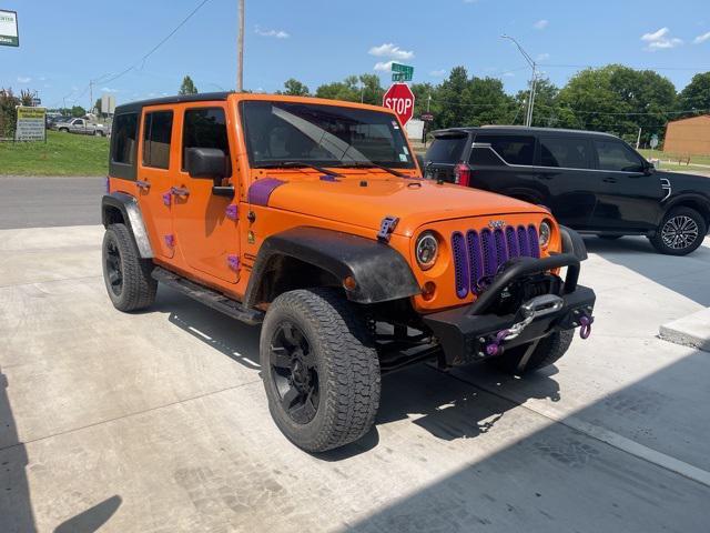 used 2012 Jeep Wrangler Unlimited car, priced at $9,500