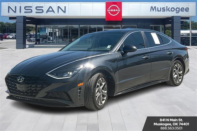 used 2021 Hyundai Sonata car, priced at $19,755