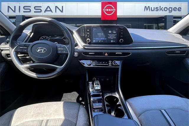 used 2021 Hyundai Sonata car, priced at $18,971