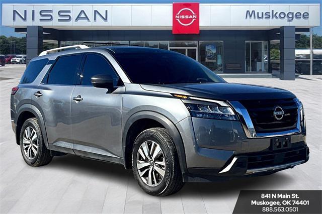 used 2024 Nissan Pathfinder car, priced at $33,495