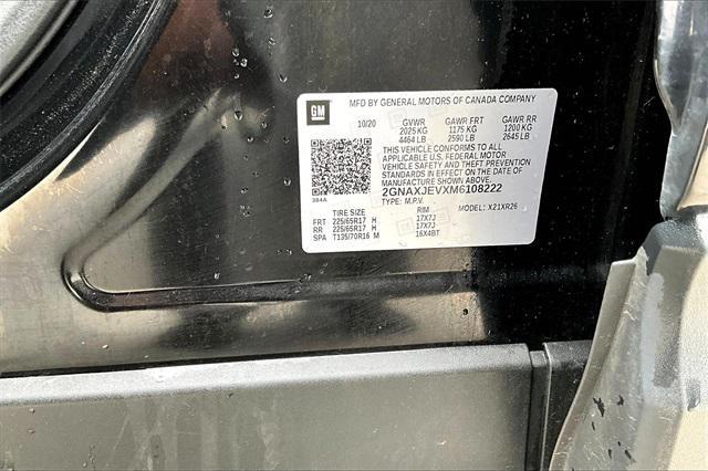 used 2021 Chevrolet Equinox car, priced at $19,740