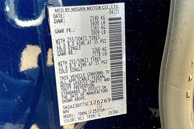 new 2025 Nissan Murano car, priced at $50,513