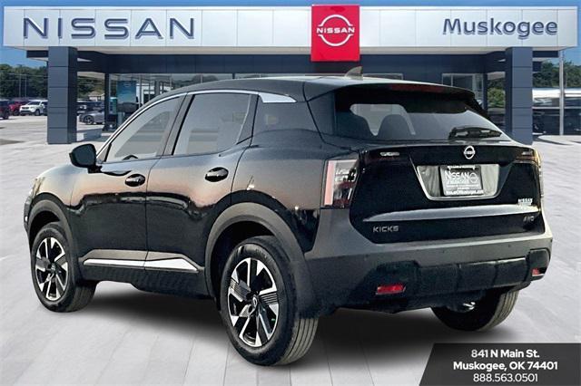new 2025 Nissan Kicks car, priced at $25,580
