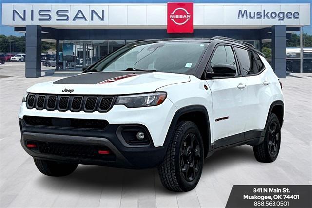 used 2023 Jeep Compass car, priced at $28,697
