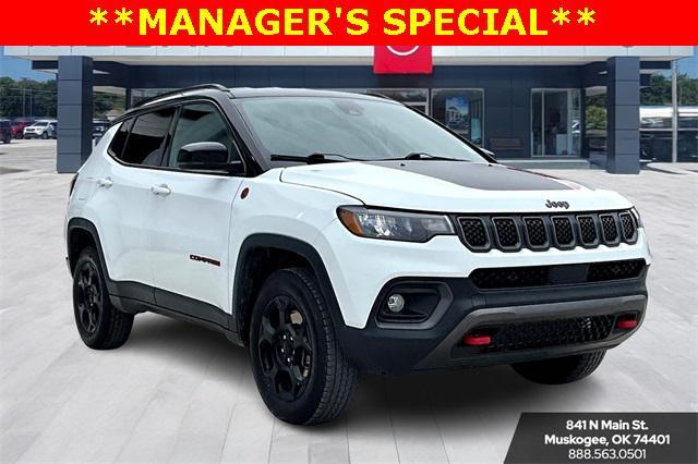 used 2023 Jeep Compass car, priced at $26,692