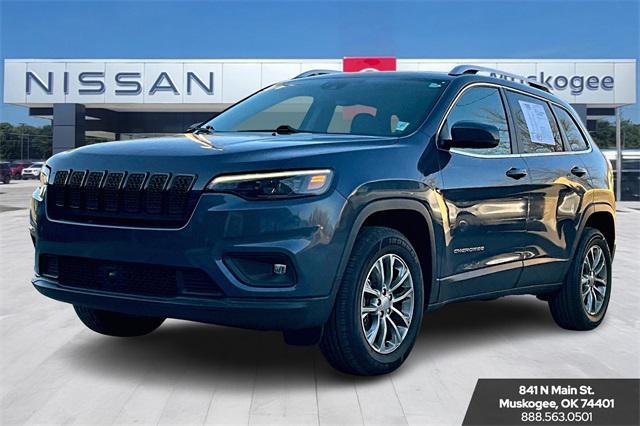 used 2021 Jeep Cherokee car, priced at $19,800