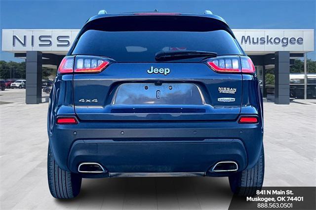 used 2021 Jeep Cherokee car, priced at $19,800