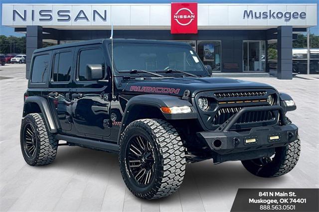used 2021 Jeep Wrangler Unlimited car, priced at $35,187