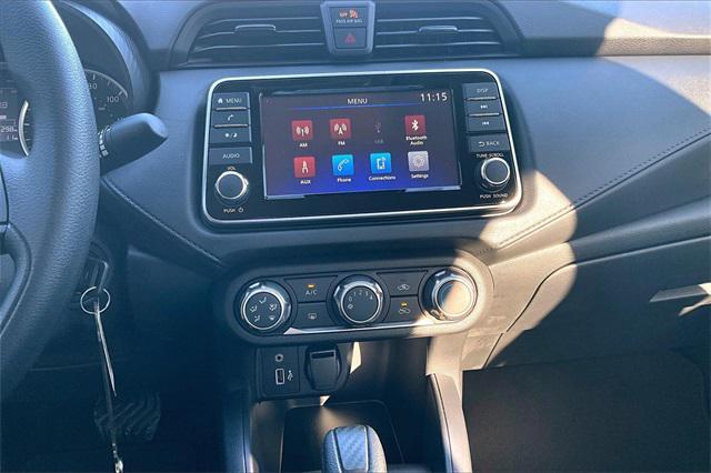 new 2025 Nissan Versa car, priced at $20,464