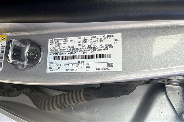used 2020 Ford Escape car, priced at $16,368
