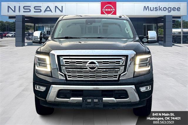 used 2021 Nissan Titan car, priced at $33,493