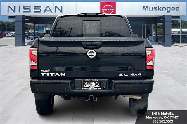 used 2021 Nissan Titan car, priced at $33,493