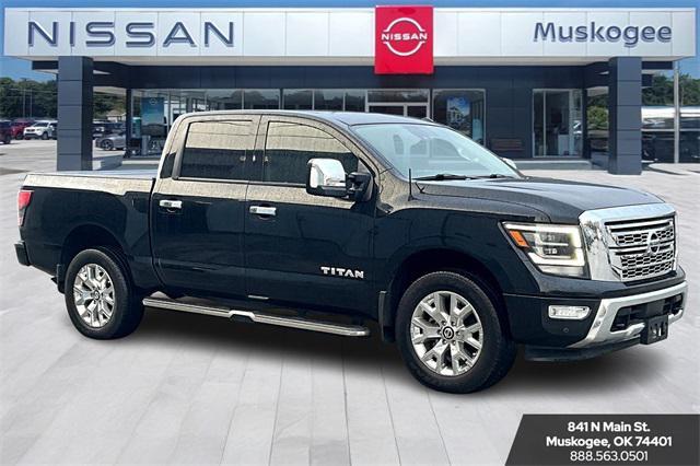 used 2021 Nissan Titan car, priced at $33,493