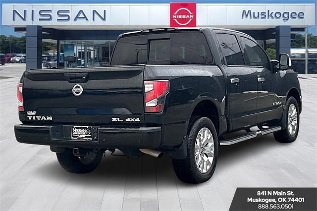 used 2021 Nissan Titan car, priced at $33,493