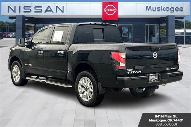 used 2021 Nissan Titan car, priced at $33,493