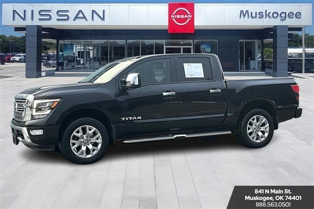 used 2021 Nissan Titan car, priced at $33,493