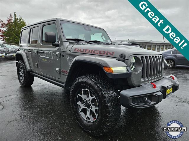 used 2021 Jeep Wrangler Unlimited car, priced at $36,586