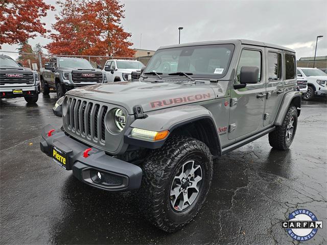 used 2021 Jeep Wrangler Unlimited car, priced at $36,586