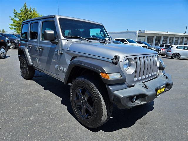 used 2020 Jeep Wrangler Unlimited car, priced at $29,496