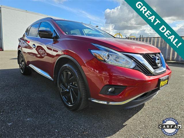 used 2017 Nissan Murano car, priced at $19,607