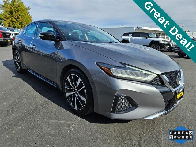 used 2021 Nissan Maxima car, priced at $19,988