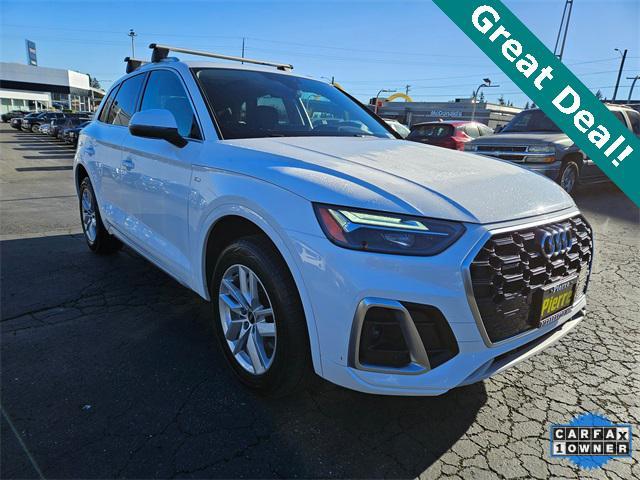 used 2022 Audi Q5 car, priced at $27,586