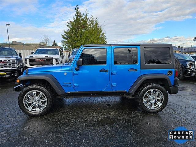 used 2016 Jeep Wrangler Unlimited car, priced at $23,986