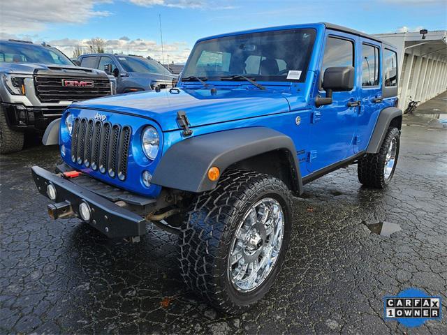 used 2016 Jeep Wrangler Unlimited car, priced at $23,986