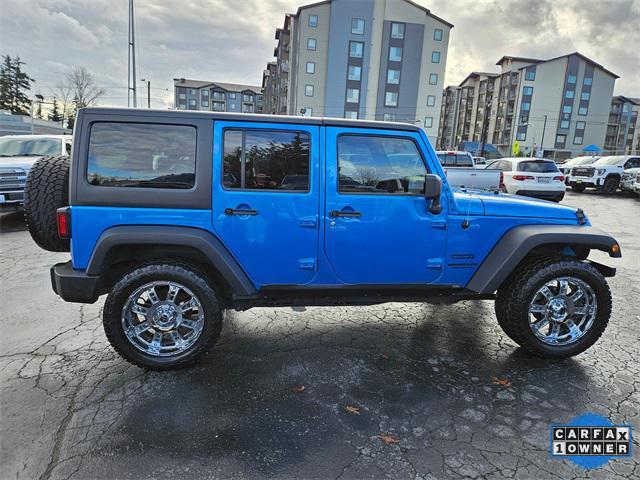 used 2016 Jeep Wrangler Unlimited car, priced at $23,986