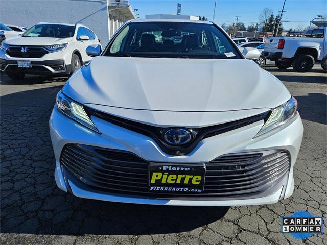 used 2019 Toyota Camry Hybrid car, priced at $25,786