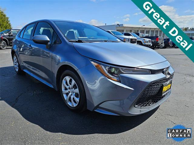 used 2021 Toyota Corolla car, priced at $21,986
