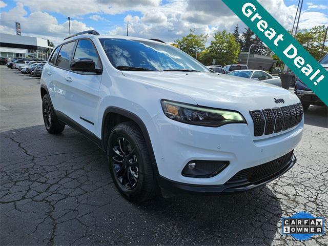 used 2023 Jeep Cherokee car, priced at $21,988