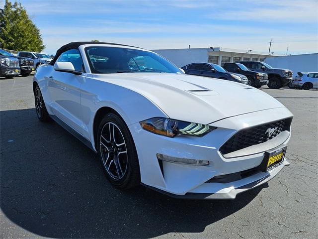 used 2021 Ford Mustang car, priced at $24,986