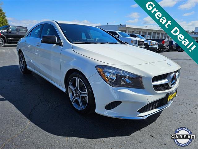 used 2018 Mercedes-Benz CLA 250 car, priced at $21,986