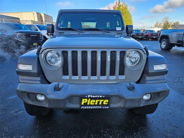 used 2020 Jeep Wrangler Unlimited car, priced at $26,586