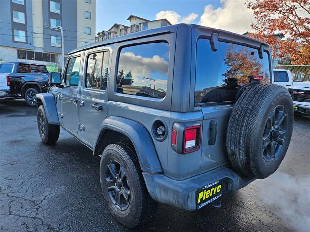 used 2020 Jeep Wrangler Unlimited car, priced at $26,586