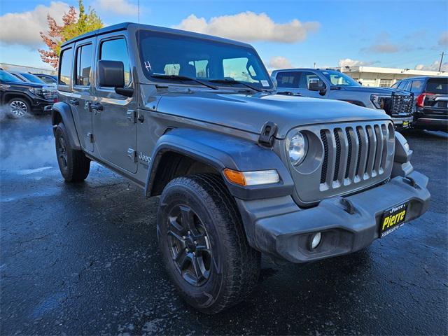 used 2020 Jeep Wrangler Unlimited car, priced at $26,586