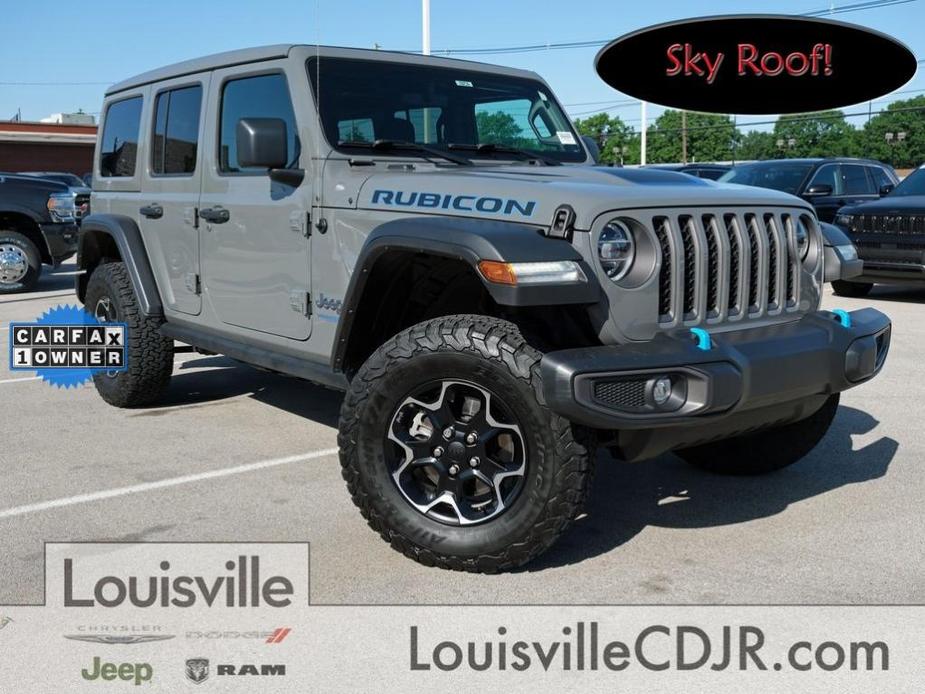 used 2021 Jeep Wrangler Unlimited 4xe car, priced at $41,232