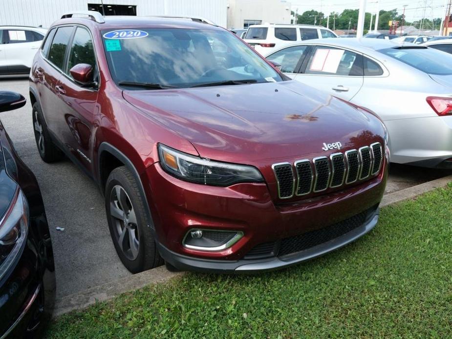 used 2020 Jeep Cherokee car, priced at $23,843