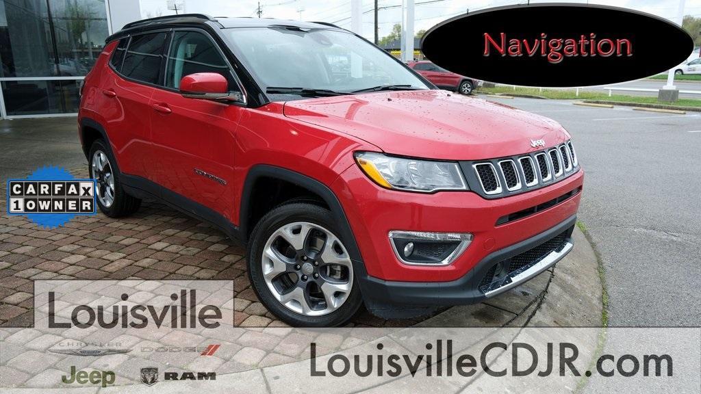 used 2021 Jeep Compass car, priced at $21,254