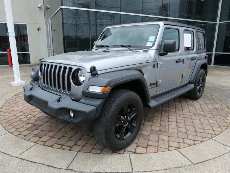 used 2021 Jeep Wrangler Unlimited car, priced at $30,278