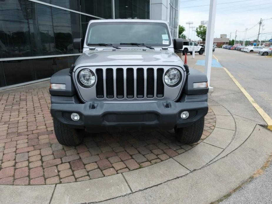 used 2021 Jeep Wrangler Unlimited car, priced at $31,084