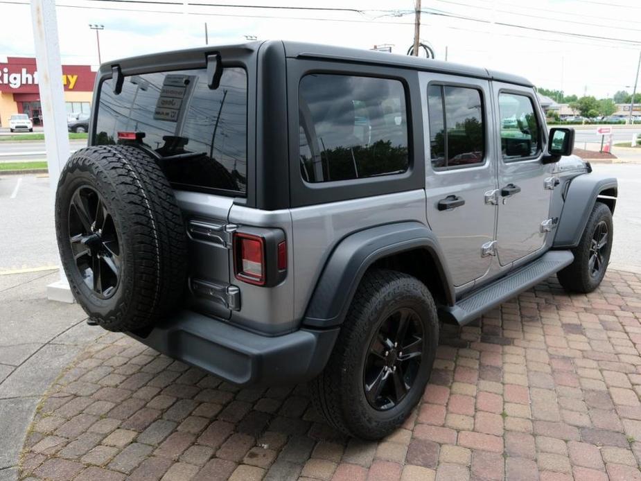 used 2021 Jeep Wrangler Unlimited car, priced at $30,278